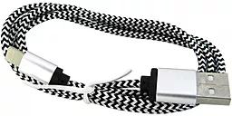 Кабель USB Walker C310 Lightning Cable White/Black