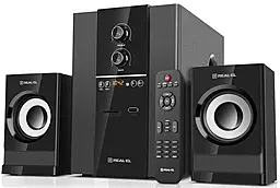 Колонки акустические REAL-EL M-355 Black - фото Колонки акустические REAL-EL M-355 Black