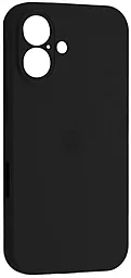 {"ru": "Чехол", "uk": "Чохол"} Silicone Case Full Camera для Apple iPhone 16 Plus Black