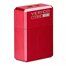 Флешка Verico 64Gb MiniCube Red (1UDOV-M7RD63-NN) - фото Флешка Verico 64Gb MiniCube Red (1UDOV-M7RD63-NN)