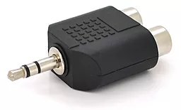 Аудио переходник Voltronic Aux mini Jack 3.5 mm - 2хRCA M/F black (YT-S-3.5(M) / 2*RCA(F)) - фото Аудио переходник Voltronic Aux mini Jack 3.5 mm - 2хRCA M/F black (YT-S-3.5(M) / 2*RCA(F))