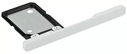 Заглушка роз'єму Сім-карти Sony G3121, G3123, G3125 Xperia XA1 White