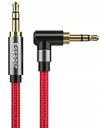 Аудіо кабель Essager AUX mini Jack 3.5mm M/M cable 1.5 м red (EYP35-WTA09)