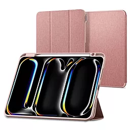 Чехол для планшета Spigen Urban Fit для Apple iPad Pro 11'' (2024) Rose Gold (ACS07021) - фото Чехол для планшета Spigen Urban Fit для Apple iPad Pro 11'' (2024) Rose Gold (ACS07021)