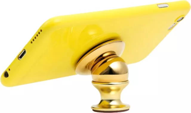 Держатель магнитный Remax RM-C18 Magnetic Gold - фото 3