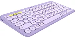 Клавіатура Logitech K380 Multi-Device Bluetooth Lavender Lemonade (920-011166) - мініатюра 2