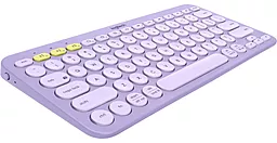 Клавиатура Logitech K380 Multi-Device Bluetooth Lavender Lemonade (920-011166) - миниатюра 2 Клавиатура Logitech K380 Multi-Device Bluetooth Lavender Lemonade (920-011166) - миниатюра 2