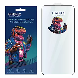 Захисне скло ARMOREX SE 5D Hi-Alumin Antistatic для Apple iPhone 15 Plus, iPhone 16 Plus Black - фото Захисне скло ARMOREX SE 5D Hi-Alumin Antistatic для Apple iPhone 15 Plus, iPhone 16 Plus Black