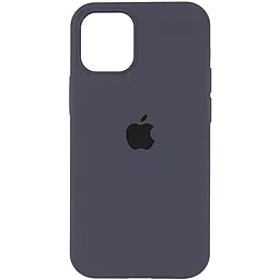 Чехол Silicone Case Full для Apple iPhone 14 Dark Grey