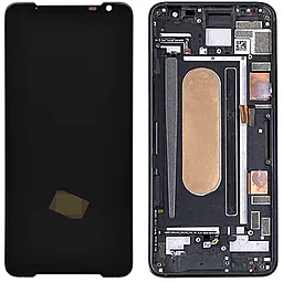Дисплей Asus ROG Phone 3 ZS661KL, ZS661KS (I003D, I003DD) з тачскріном і рамкою, оригінал, Black - фото Дисплей Asus ROG Phone 3 ZS661KL, ZS661KS (I003D, I003DD) з тачскріном і рамкою, оригінал, Black