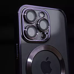 Чехол 1TOUCH Metal Matte Case with MagSafe для Apple iPhone 13 Pro Deep Purple - миниатюра 2