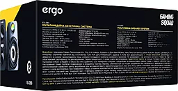 Колонки акустические Ergo ES-290 USB 2.1 Black - миниатюра 8
