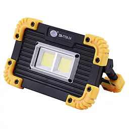 Прожектор светодиодный Luxury ZB-7759-24-2COB (1x18650, 3xAAA) - фото Прожектор светодиодный Luxury ZB-7759-24-2COB (1x18650, 3xAAA)