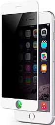 Захисне скло Epik Privacy 5D (full glue) (тех.пак) Matte Apple iPhone 7, iPhone 8, iPhone SE 2020 White