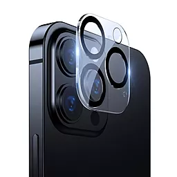 Защитное стекло BeCover для камеры Apple iPhone 13 Pro Max  Black (707026)