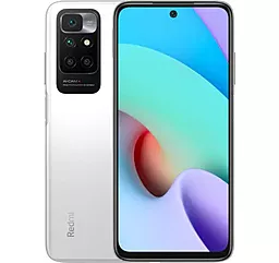 Смартфон Xiaomi Redmi 10 4/64GB (no NFC) White - фото Смартфон Xiaomi Redmi 10 4/64GB (no NFC) White
