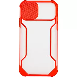 Чехол Epik Camshield matte Ease TPU со шторкой для Apple iPhone X, iPhone XS (5.8") Красный - миниатюра 2