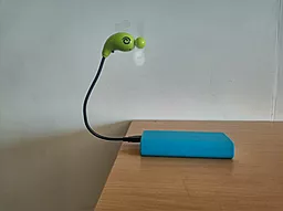 Вентилятор для NICHOSI Insect Mini Fan Usb Green - миниатюра 2