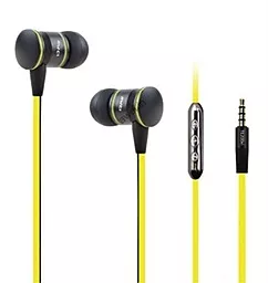 Навушники Awei TE-200vi Yellow/Black