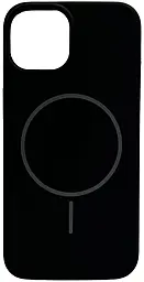 {"ru": "Чехол", "uk": "Чохол"} Silicone Case Full Fine Ring MagSafe для Apple iPhone 13  Black
