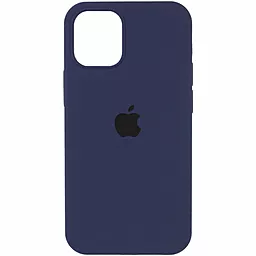 {"ru": "Чехол", "uk": "Чохол"} Silicone Case Full для Apple iPhone 16 Pro Max Dark Blue