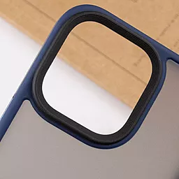 Чохол Epik Metal Buttons для Apple iPhone 14 Pro Max Синій - мініатюра 6