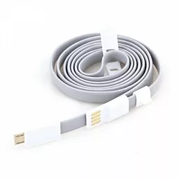 Кабель Auzer AC-M1 USB-A - micro USB 1м cable Grey - мініатюра 2 Кабель Auzer AC-M1 USB-A - micro USB 1м cable Grey - мініатюра 2