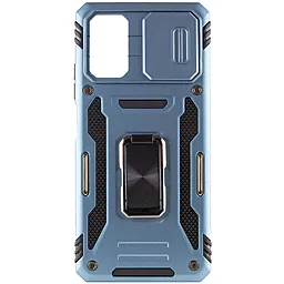 Ударостойкий чехол Camshield Army Ring для Xiaomi Poco F5 / Note 12 Turbo Light Blue