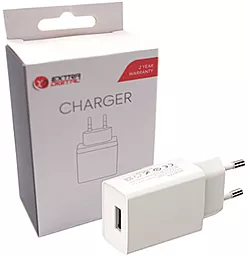 Сетевое зарядное устройство ExtraDigital 2a home charger white (SC230198) - миниатюра 2
