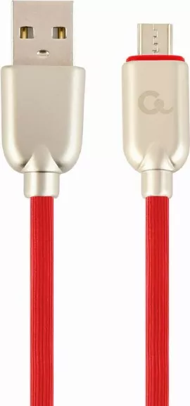 Кабель Cablexpert USB-A - micro USB 10.5w 2м cable Red (CC-USB2R-AMmBM-2M-R) - фото 1