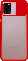 Чехол Epik Camshield Samsung A315 Galaxy A31 Red