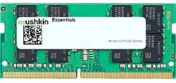 Оперативна пам'ять для ноутбука Mushkin 4 GB SO-DIMM DDR4 2666 MHz Essentials (MES4S266KF4G)