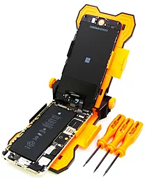 Набор отвёрток и инструмента Jakemy JM-Z13 (держатель дисплейного модуля, отвёртки: +1.5, -2.0, пенталоб 0.8) - фото Набор отвёрток и инструмента Jakemy JM-Z13 (держатель дисплейного модуля, отвёртки: +1.5, -2.0, пенталоб 0.8)