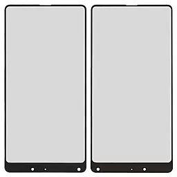 Корпусне скло дисплея Xiaomi Mi Mix 2, Mi Mix Evo (з OCA плівкою), оригінал, Black - фото Корпусне скло дисплея Xiaomi Mi Mix 2, Mi Mix Evo (з OCA плівкою), оригінал, Black