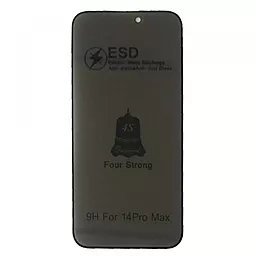 Захисне скло ESD PRIVACY GLASS для Apple iPhone 14 Pro Max Black (без упаковки)