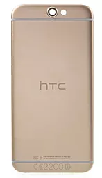 Задняя крышка корпуса HTC One A9 со стеклом камеры Original Gold