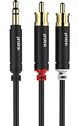 Аудио кабель Prolink Aux mini Jack 3.5 mm - 2хRCA M/M Cable 1.5 м чёрный (HMM103-0150)