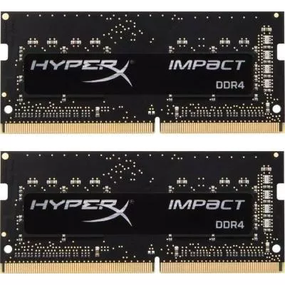 Оперативная память для ноутбука HyperX 8GB (2x4GB) SoDIMM DDR4 2400MHz Impact (HX424S14IBK2/8) - фото 1