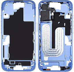 Рамка корпуса Apple iPhone 16 USA version, Original Ultramarine - фото Рамка корпуса Apple iPhone 16 USA version, Original Ultramarine