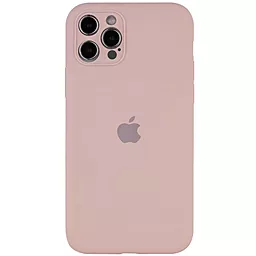 Чехол Silicone Case Full Camera for Apple IPhone 14 Pro Pink Sand