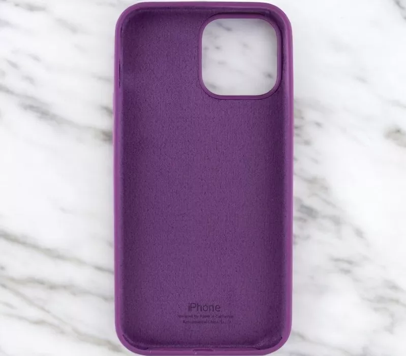 Чехол Silicone Case Full для Apple iPhone 11 Purple - фото 3