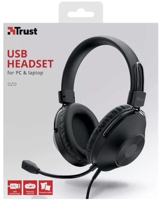 Наушники Trust Ozo Over-Ear (24132) - фото 8