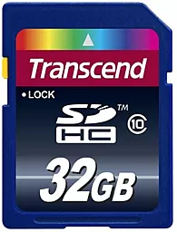 Карта памяти Transcend SDHC 32GB Premium Class 10 (TS32GSDHC10)