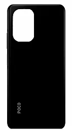 Задняя крышка корпуса Xiaomi Poco F3 с логотипом "Poco" Night Black - фото Задняя крышка корпуса Xiaomi Poco F3 с логотипом "Poco" Night Black