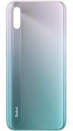 Задняя крышка корпуса Xiaomi Redmi 9A Glacial Blue - фото Задняя крышка корпуса Xiaomi Redmi 9A Glacial Blue
