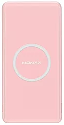 Повербанк Momax Q.Power Slim Wireless 5000 mAh Pink - фото Повербанк Momax Q.Power Slim Wireless 5000 mAh Pink