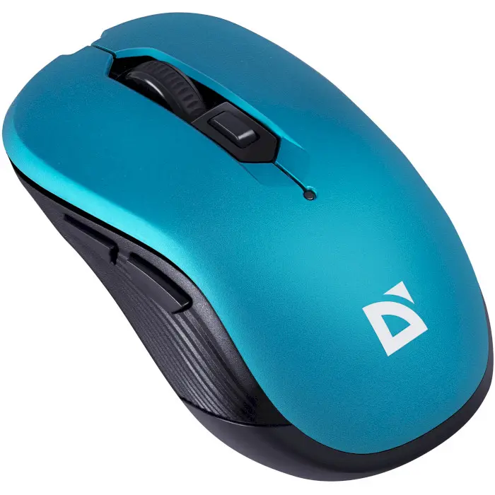 Компьютерная мышка Defender Gassa MM-105  Turquoise (52102) - фото 1