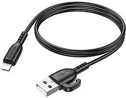 Кабель USB Borofone BX91 12w 2.4a Lightning cable black
