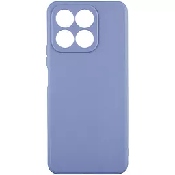 Чохол Silicone Case Candy Full Camera для Huawei Honor X8a Mist Blue