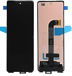 Дисплей Samsung Galaxy Fold 2 5G F916 (внешний) с тачскрином, сервисный оригинал, Black - фото Дисплей Samsung Galaxy Fold 2 5G F916 (внешний) с тачскрином, сервисный оригинал, Black